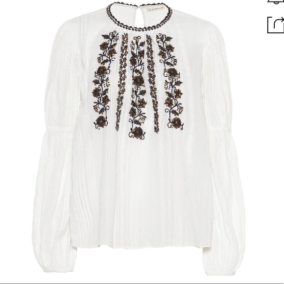 🌟 NWT Ulla Johnson Vida embroidered blouse - Picture 2 of 7